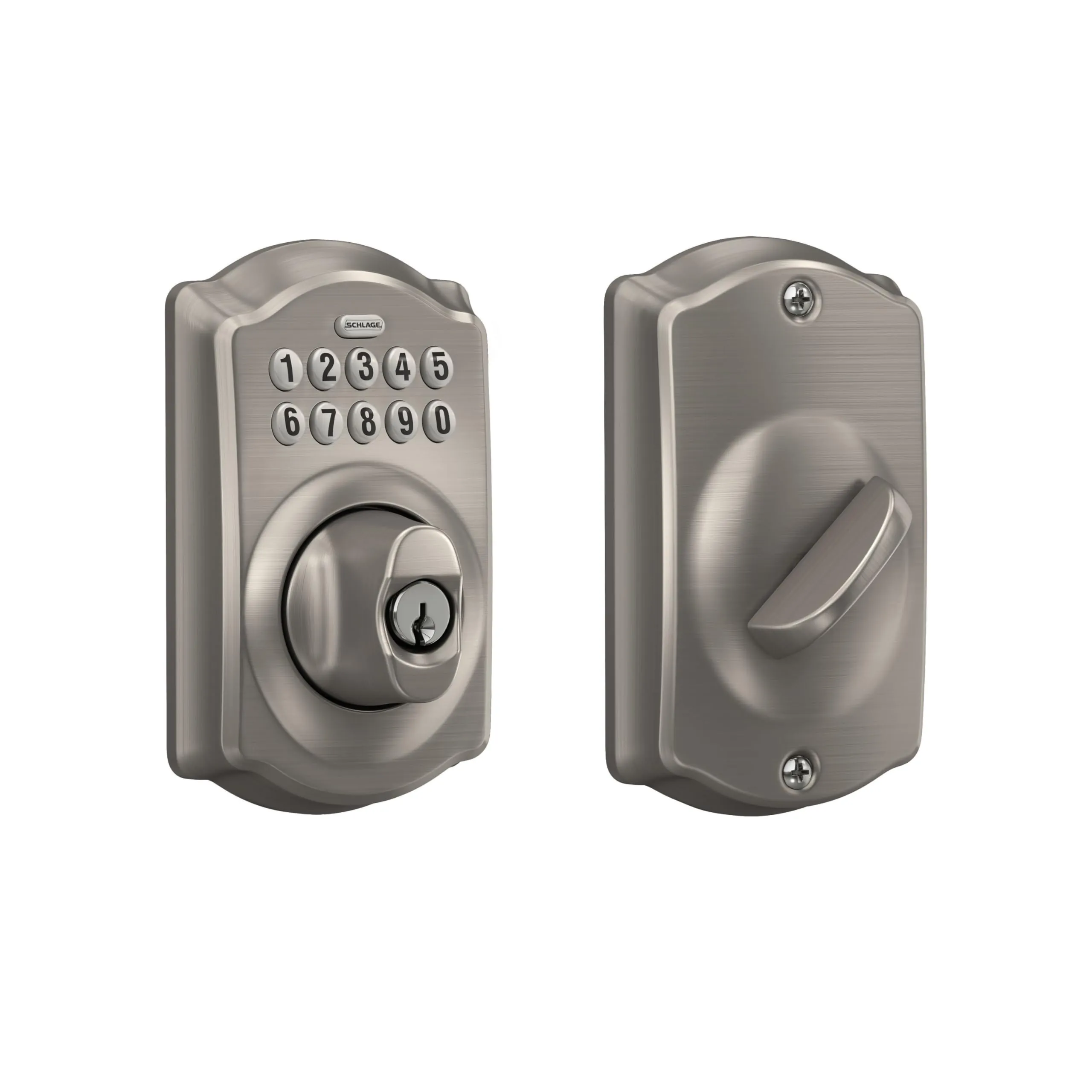 Schlage BE365 Camelot Review: Keyless Deadbolt Lock image 1