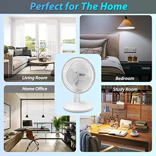 Comfort Zone CZ6D Desk Fan Review: Quiet Personal Cooling image 7