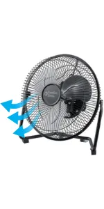 Comfort Zone 9 Inch Cradle Fan Review image 9