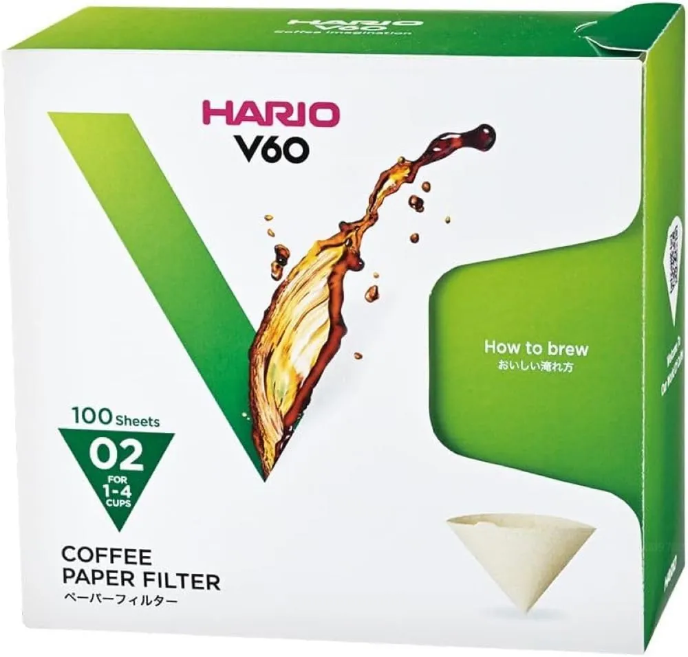 Hario V60 Paper Coffee Filter Review: Size 02 100ct