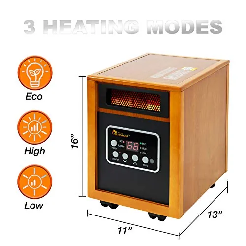 Dr Infrared Heater DR-968 Review: Portable Space Heater image 3