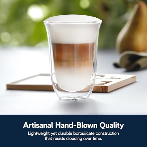 De'Longhi Double Walled Latte Glasses Review image 6
