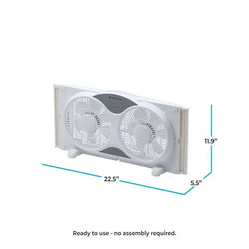 Comfort Zone CZ310R Window Fan Review image 7