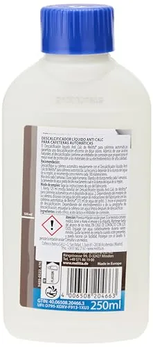 Melitta Liquid Descaler Review: Coffee Machine Care image 3