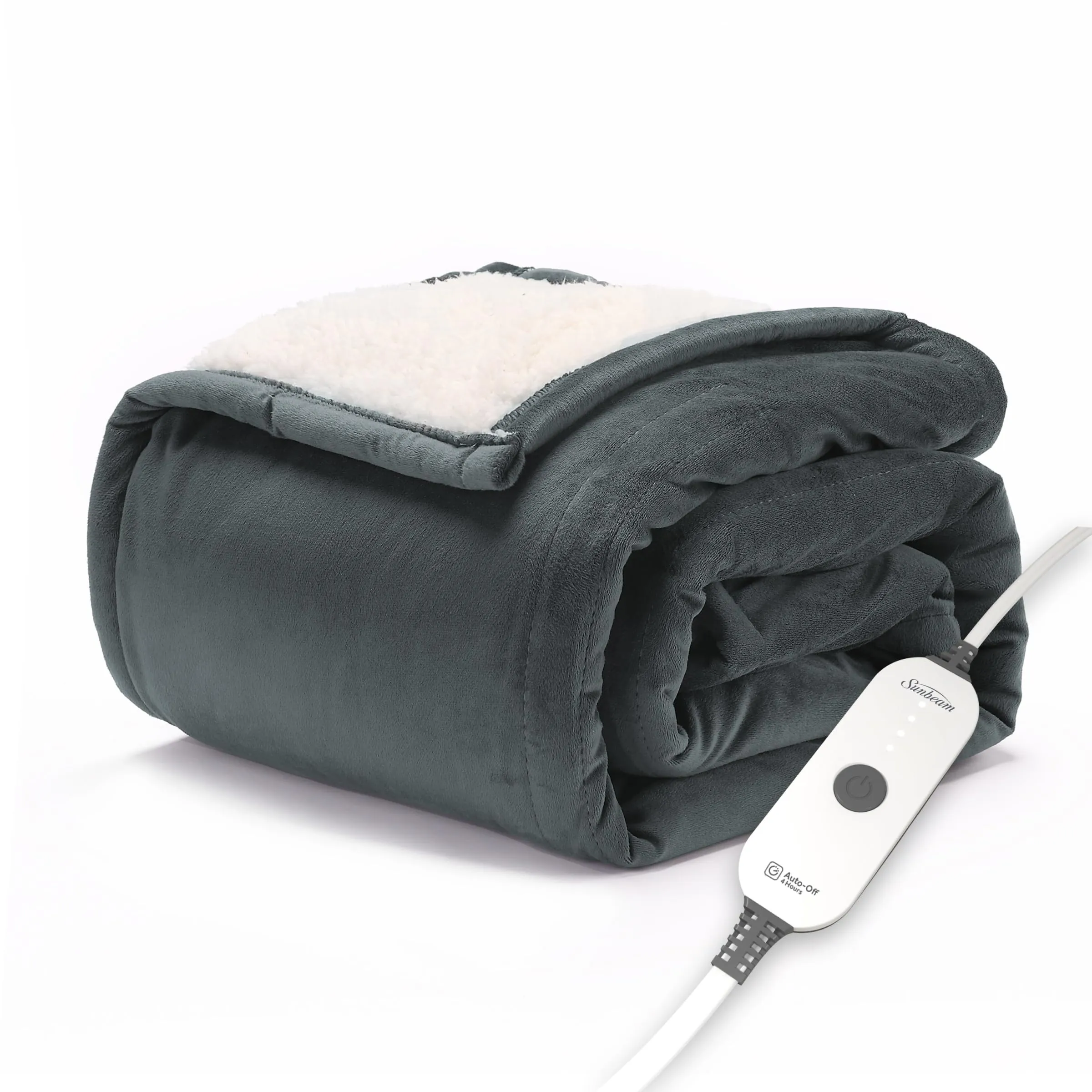 Sunbeam Royal Mink Sherpa Heated Throw Review