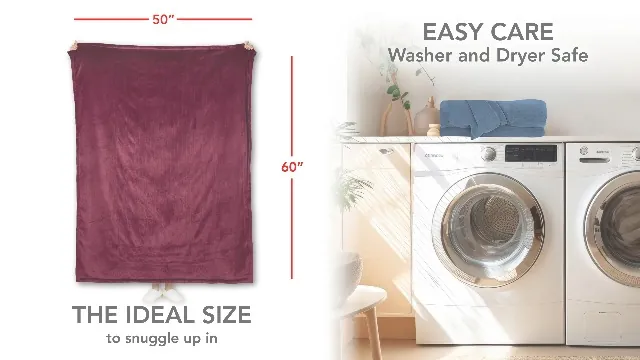 Sunbeam Royal Mink Sherpa Heated Throw Review image 8