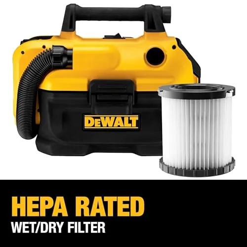 DEWALT DCV580H Review: Cordless 2-Gallon Shop Vac image 5