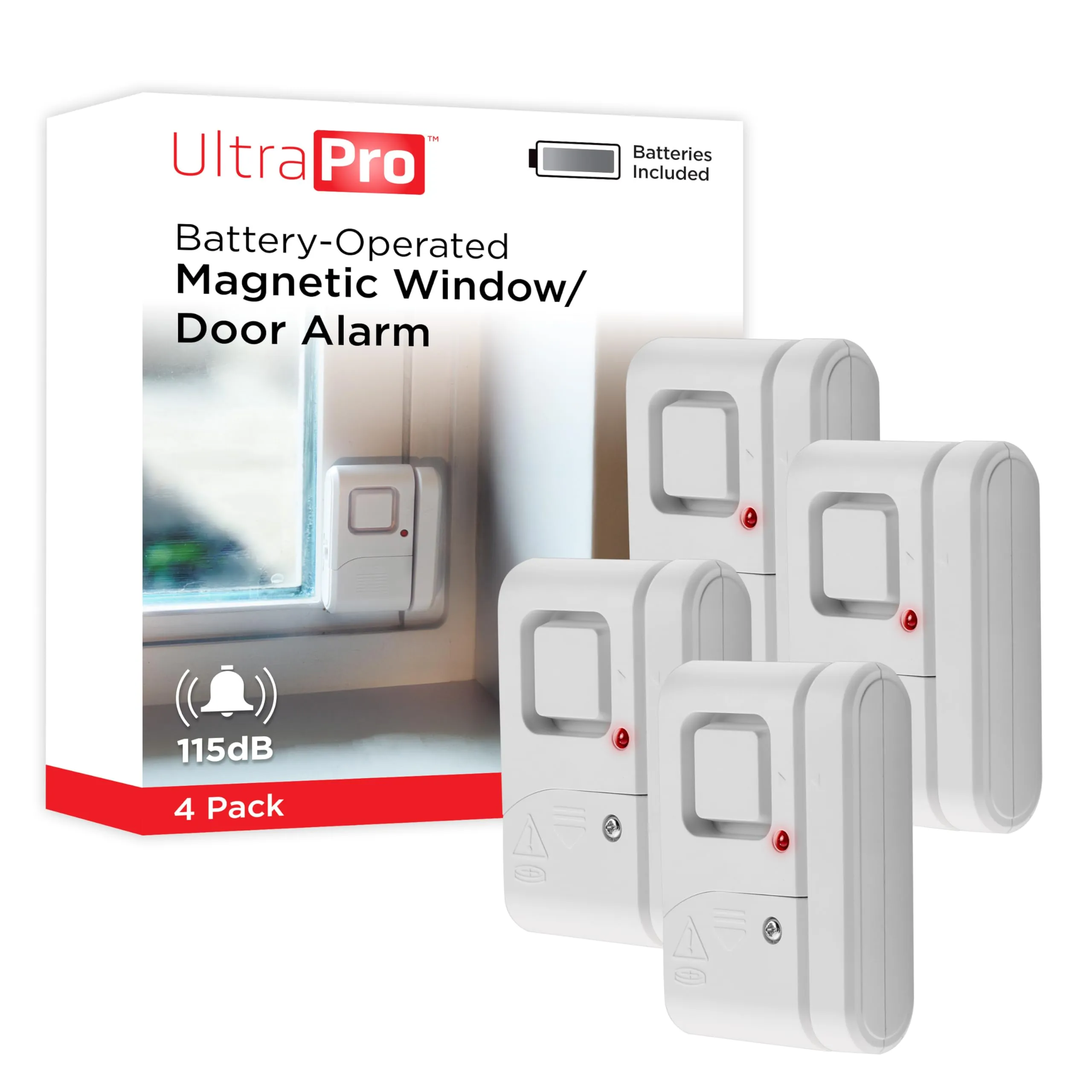 UltraPro Window and Door Alarm Review: 4-Pack Security