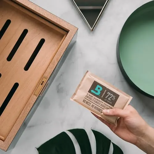 Boveda 72% Humidity Control Pack Review: Humidor Storage image 3