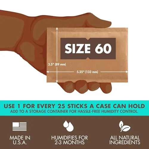 Boveda 72% Humidity Control Pack Review: Humidor Storage image 4