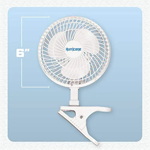 Hurricane Classic 6 Inch Clip Fan Review image 3