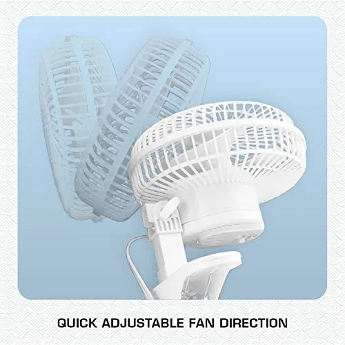 Hurricane Classic 6 Inch Clip Fan Review image 4