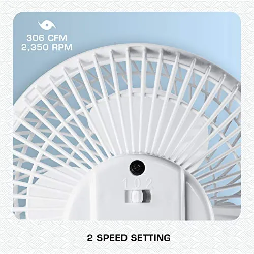 Hurricane Classic 6 Inch Clip Fan Review image 5