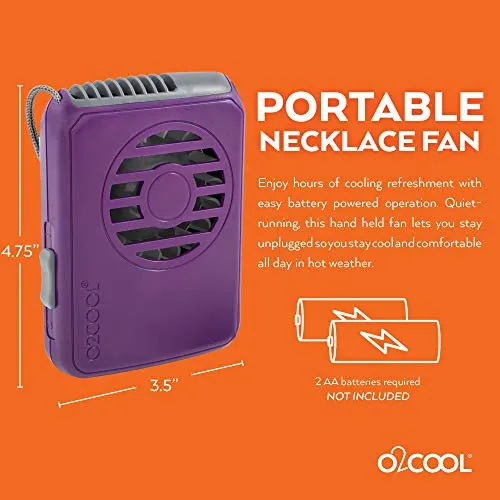 O2COOL Deluxe Necklace Fan Review: Personal Cooling image 6