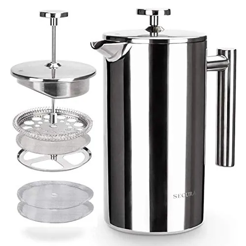 Secura French Press Review: Stainless Steel Coffee Maker image 2