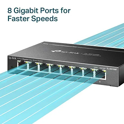 TP-Link TL-SG108E Review: 8-Port Gigabit Smart Switch image 3