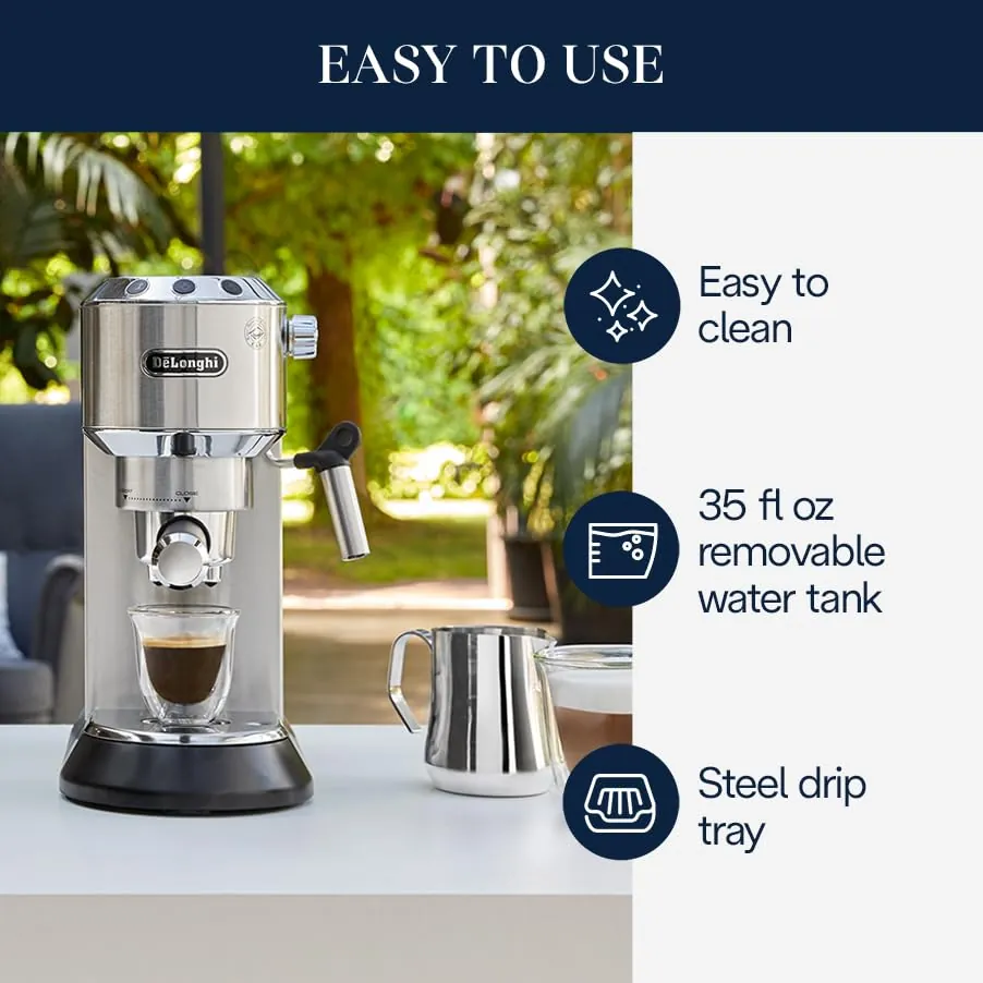 De'Longhi Dedica Espresso Machine Review: Compact Coffee image 4