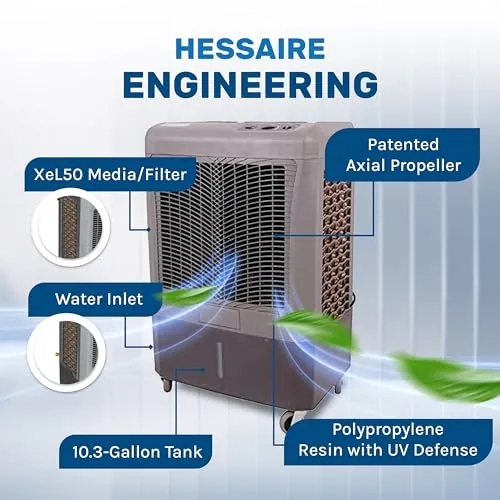 Hessaire MC37M Review: 3100 CFM Evaporative Cooler image 7