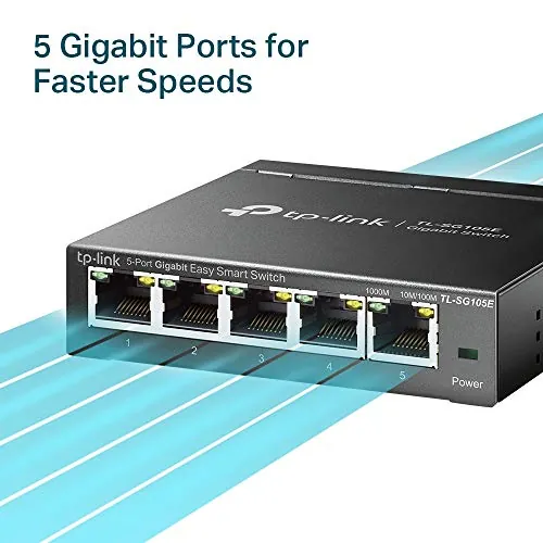 TP-Link TL-SG105E Review: 5-Port Gigabit Smart Switch image 3