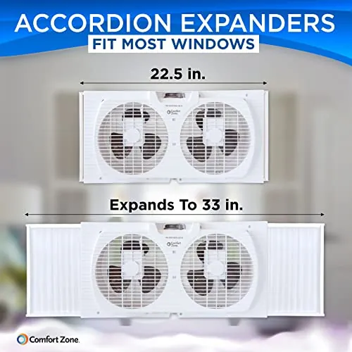Comfort Zone CZ319WT Window Fan Review image 4