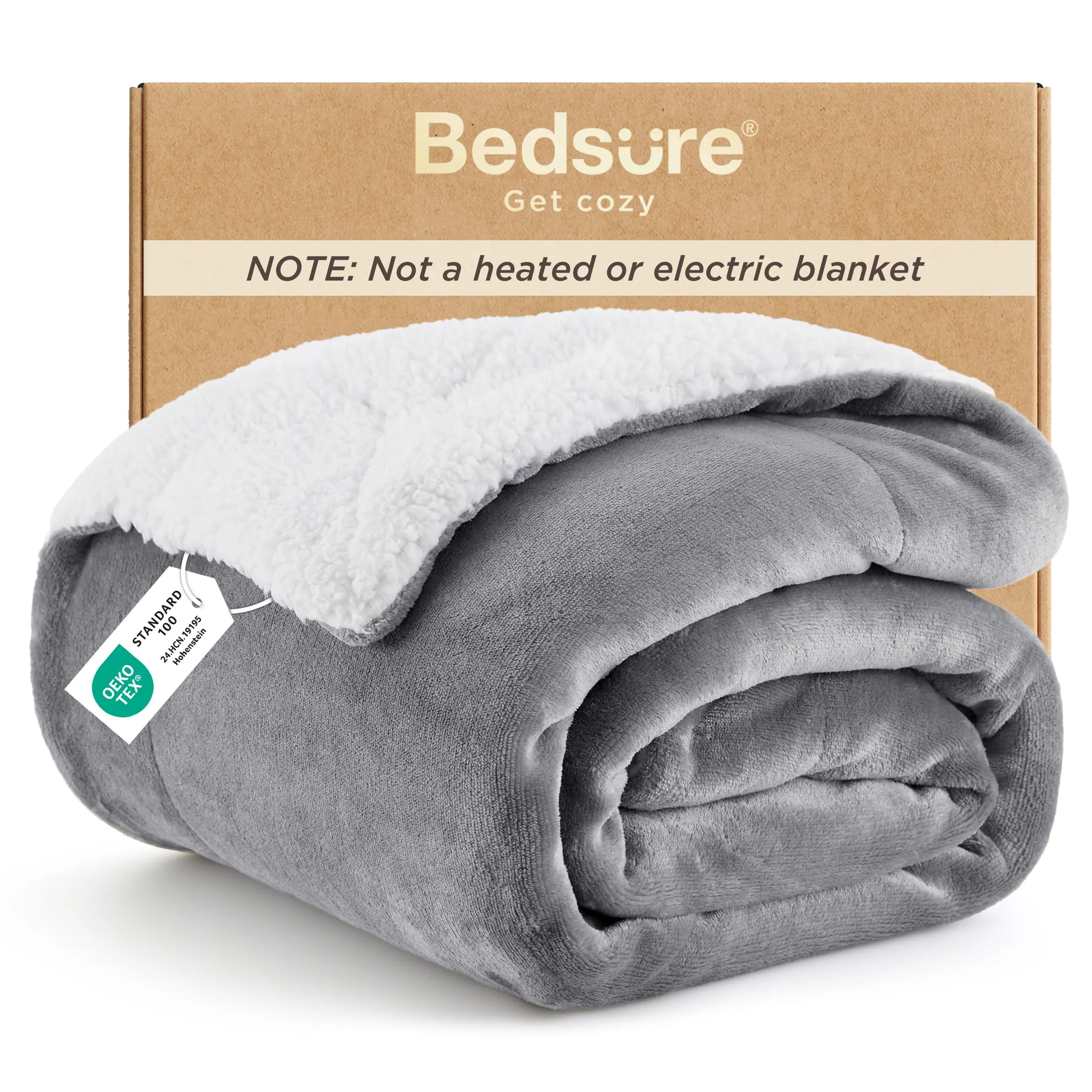 Bedsure GentleSoft Sherpa Fleece Twin Blanket Review