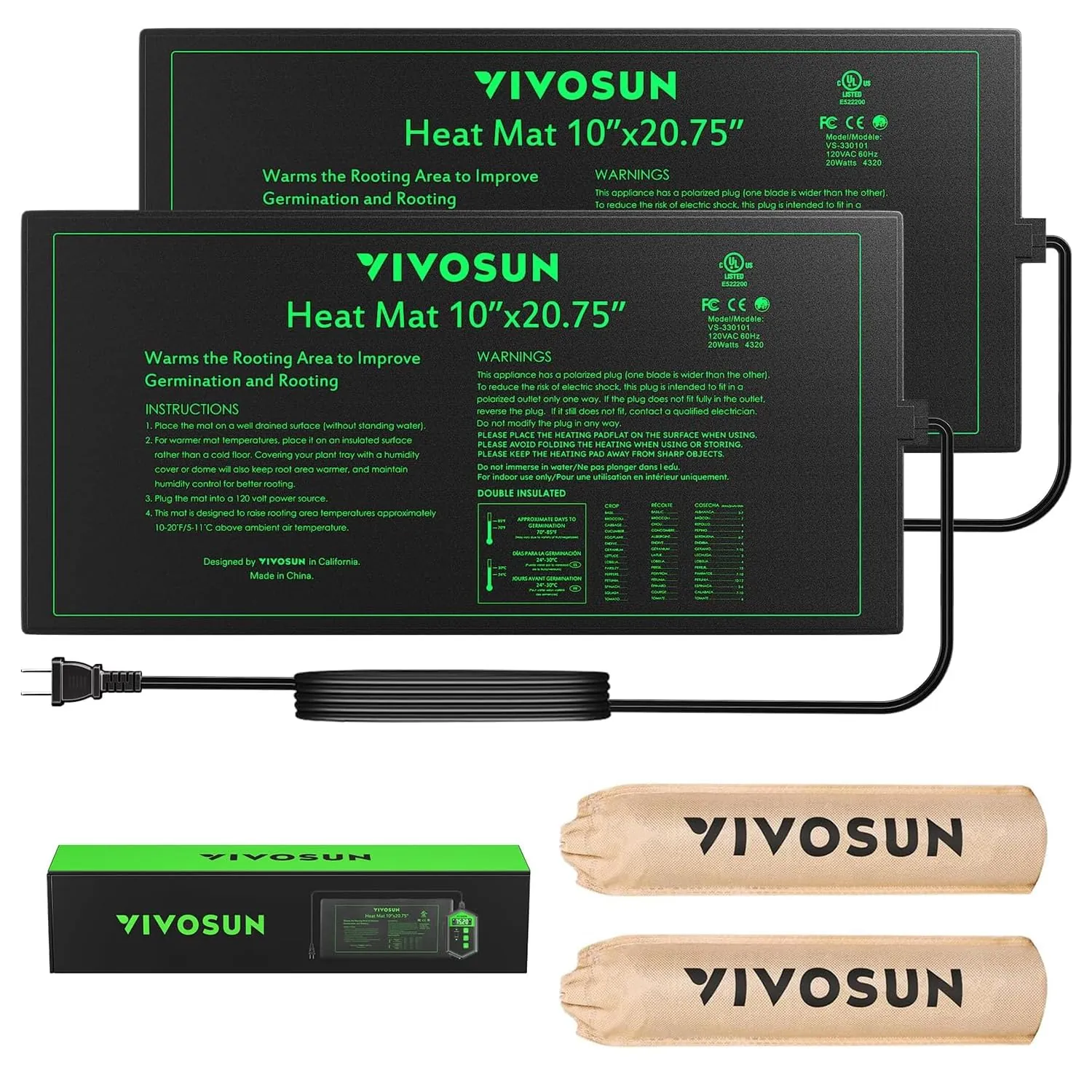 VIVOSUN Seedling Heat Mat Review: Germination and Value
