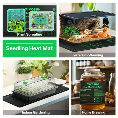 VIVOSUN Seedling Heat Mat Review: Germination and Value image 7