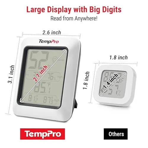 TempPro TP50 Review: Indoor Hygrometer and Thermometer image 5