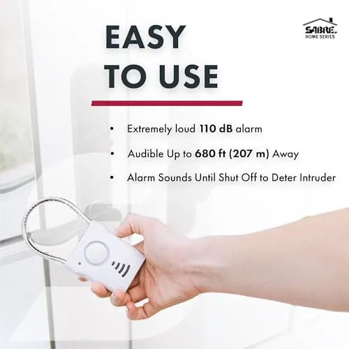 SABRE 110dB Door Handle Alarm Review image 3