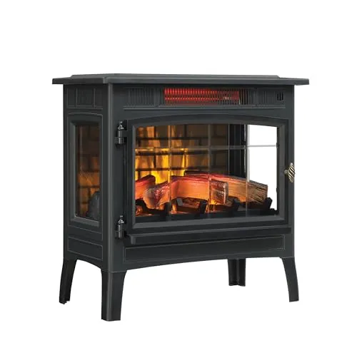 duraflame Electric Fireplace Stove Heater Review image 2