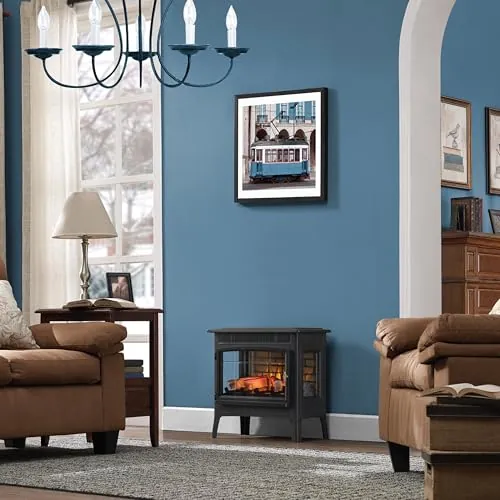 duraflame Electric Fireplace Stove Heater Review image 3