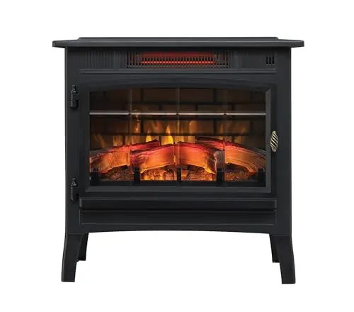 duraflame Electric Fireplace Stove Heater Review image 5