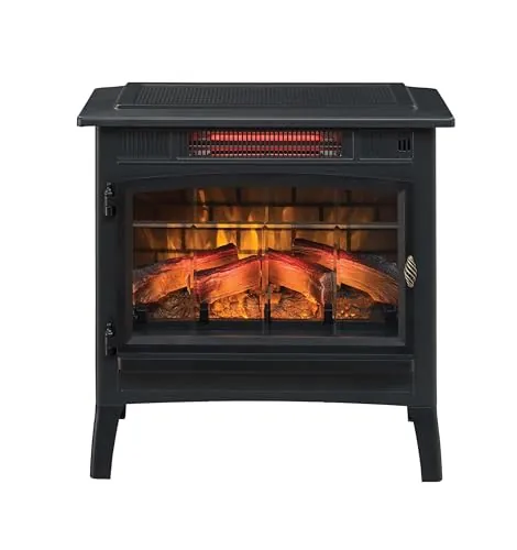 duraflame Electric Fireplace Stove Heater Review image 6