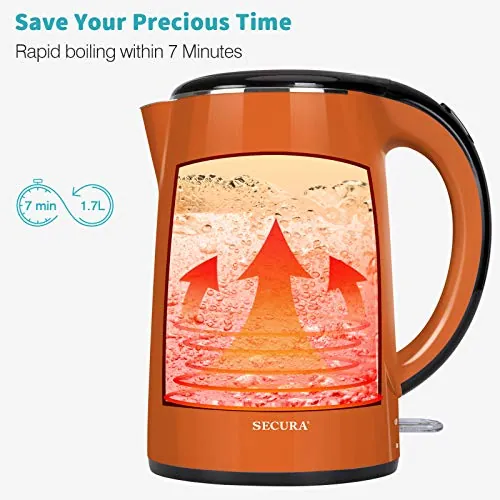 Secura Electric Kettle Review: 1.7L Speed, Safety and Value image 7