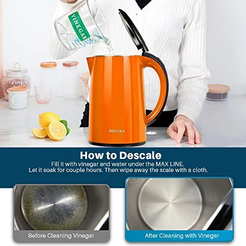 Secura Electric Kettle Review: 1.7L Speed, Safety and Value image 8