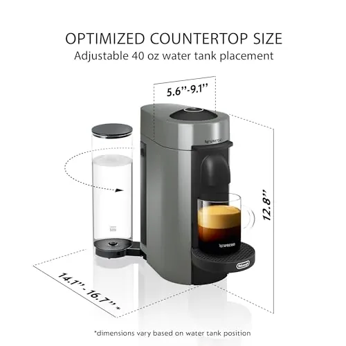 De'Longhi Nespresso Vertuo Plus Coffee Maker Review image 4