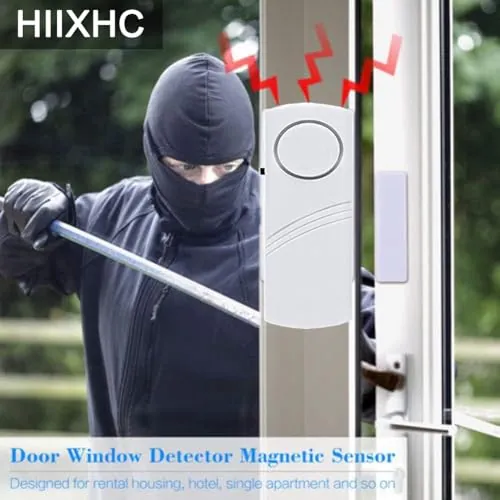 HIIXHC Door Window Alarm Review: 10-Pack Security Sensor image 3