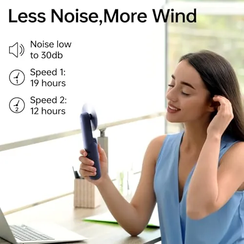 JISULIFE Portable Handheld Fan Review image 4