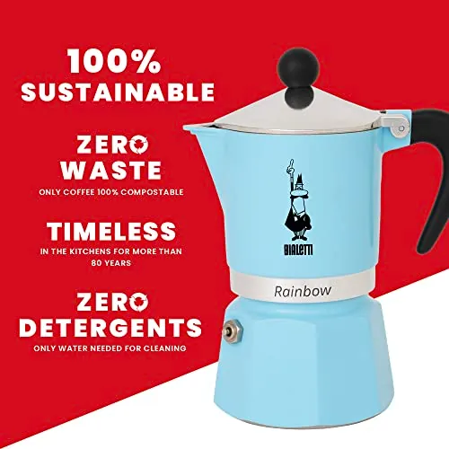 Bialetti Rainbow 3 Cup Moka Pot Review image 4