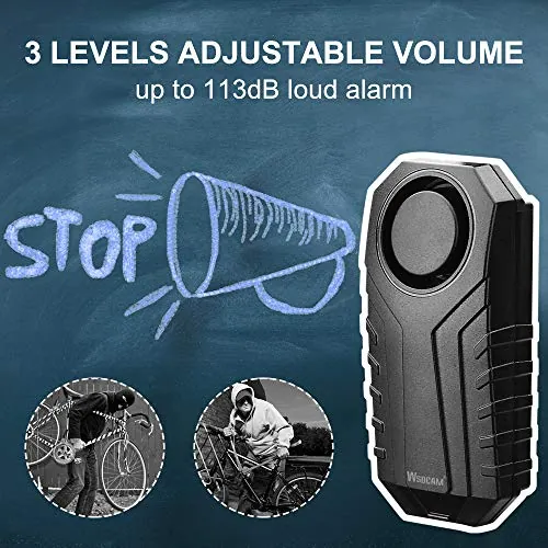 Wsdcam 113dB Bike Alarm Review: Loud Low-Cost Security image 2