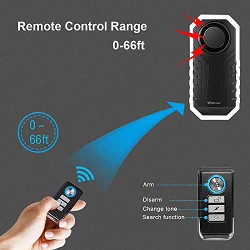 Wsdcam 113dB Bike Alarm Review: Loud Low-Cost Security image 5