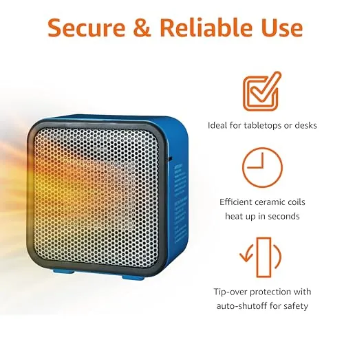 Amazon Basics 500W Mini Space Heater Review image 3