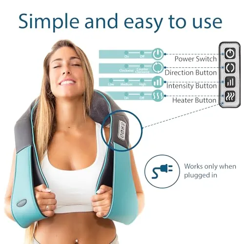 InvoSpa Shiatsu Neck and Back Massager Review image 2