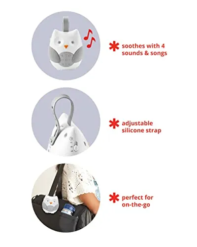 Skip Hop Stroll & Go Owl Review: Portable Baby Sound Machine image 3