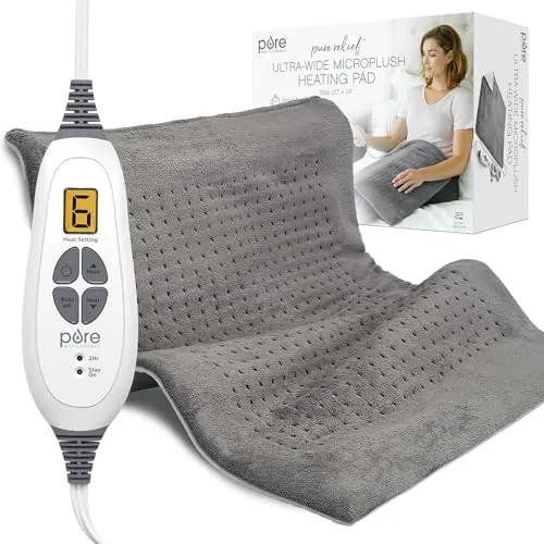 PureRelief Ultra-Wide Heating Pad Review