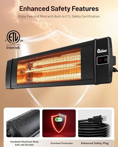 DR. INFRARED HEATER DR-238 Infrared Heater Review image 4
