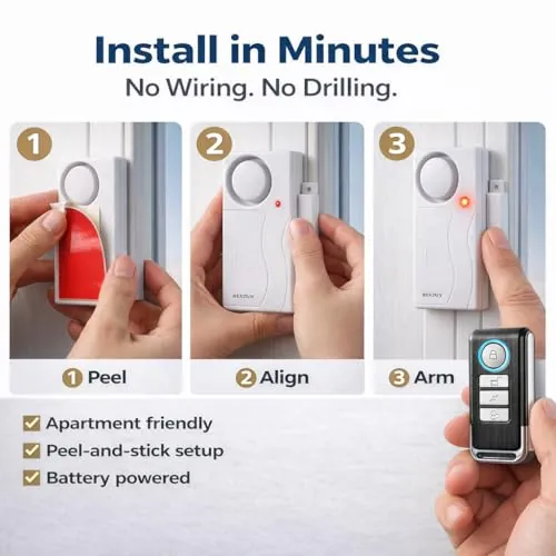 HENDUN Door Alarm Review: Pool Gate and Home Security image 6