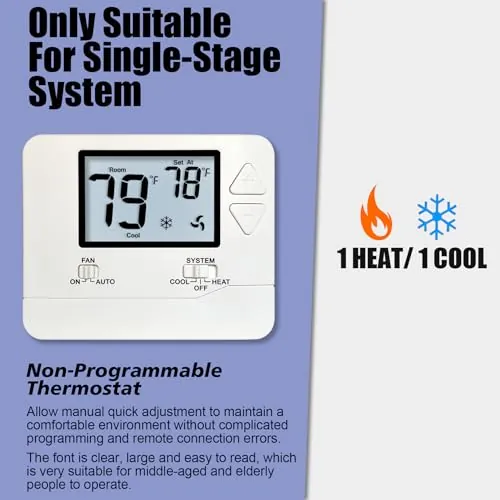 Heagstat H701 Thermostat Review: Simple 1H/1C Control image 3