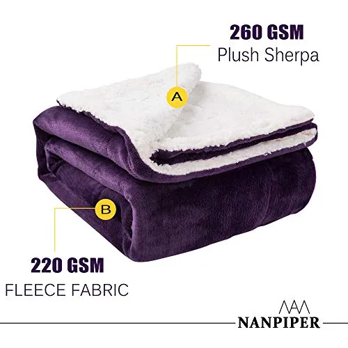 NANPIPER Sherpa Blanket Review: Warmth, Comfort and Value image 4