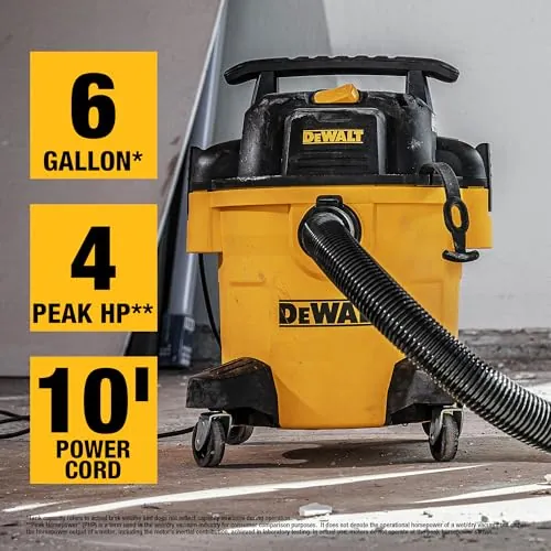 DEWALT DXV06P Review: 6-Gallon Wet/Dry Shop Vac image 6